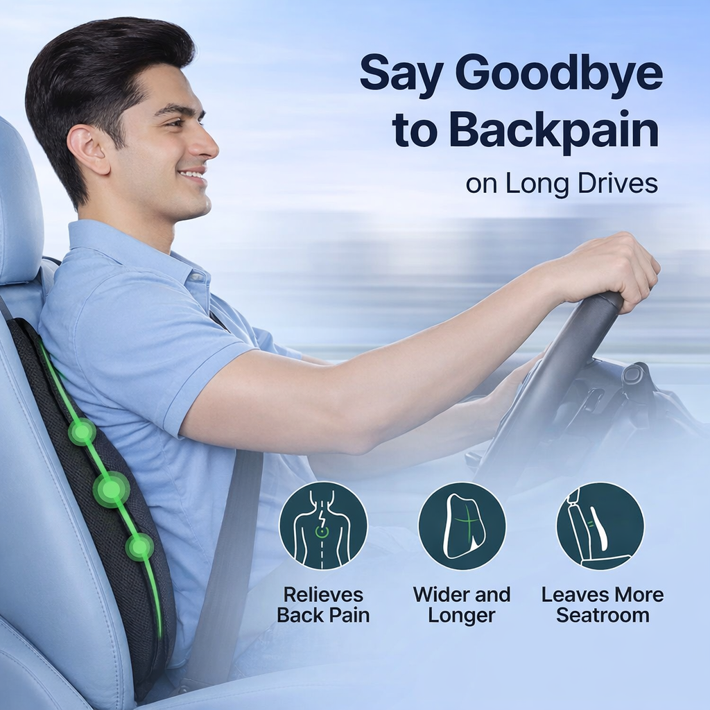 Car Backrest Cushion