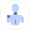 Relieves tired, achy neck and shoulder